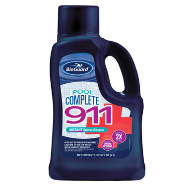 BioGuard® Pool Complete 911 Clarifier & Enzyme Rescue Formula – Instant Rescue (2 L) – part #25768BIO